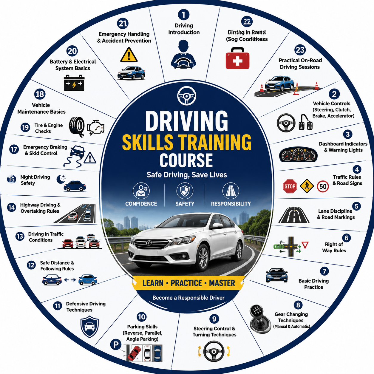 Driving Skills That Build Confidence and Control on the Road